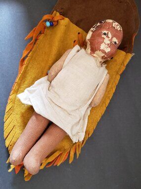 Vintage Indian kachina doll